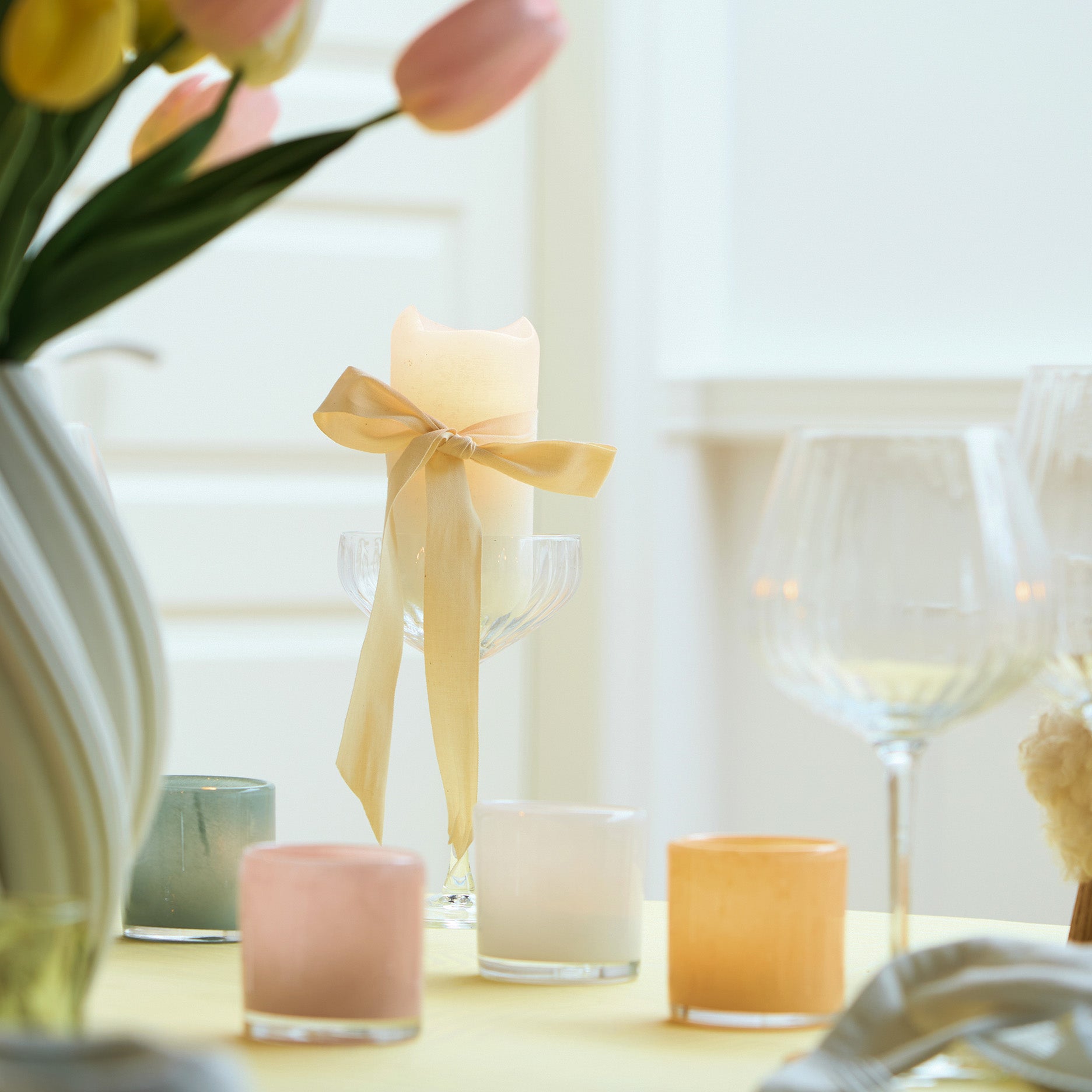 Ocean fyrfadsstage H9 cm